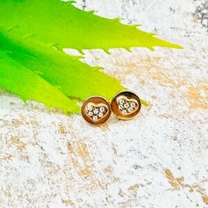 Nomination Heart Earrings